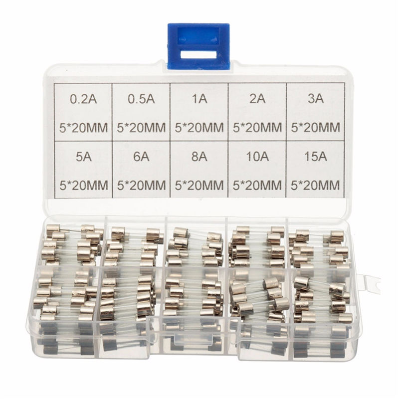 hight quality 200x electrical circuits glass miniature 20mm fast blow fuses box set 250v 0.2a-15a 10type 5x20mm hight quality 200x electrical circuits glass miniature 20mm fast blow fuses box set 250v 0.2a-15a 10type 5x20mm
