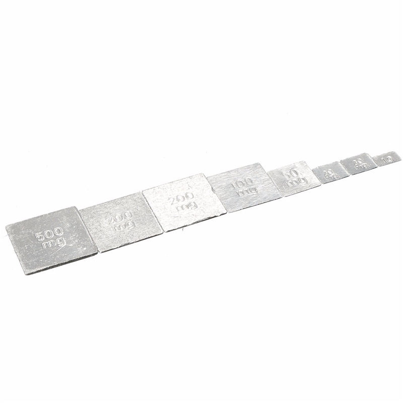 hight quality silver 17pcs 211.1g 10mg~100g m2 set grams precision calibration weight digital scale