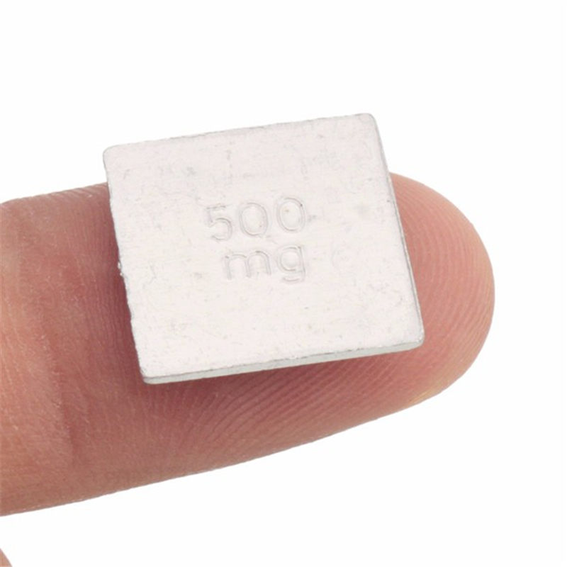 hight quality silver 17pcs 211.1g 10mg~100g m2 set grams precision calibration weight digital scale