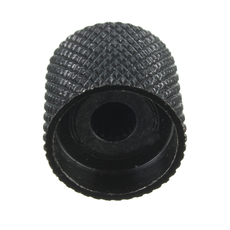 metal black dome tone guitar bass control knob button for fender tele