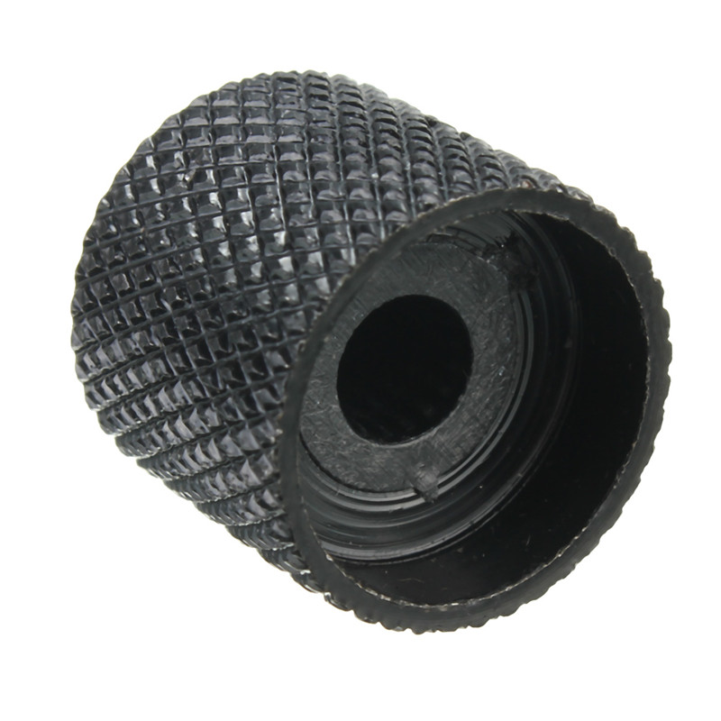 metal black dome tone guitar bass control knob button for fender tele