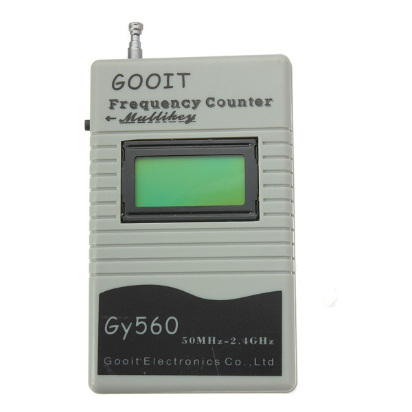 mini ce certificated gy560 frequency counter handhold meter for two way radio transceiver gsm 50 mhz-2.4 ghz lcd display