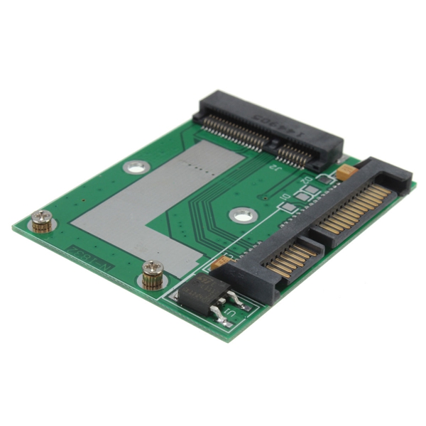 msata ssd to 2.5 sata 6.0 gps adapter converter riser card module board pad pcie electronic assembly parts