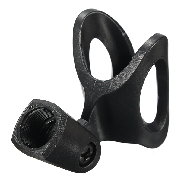 new 5pcs black mic microphone stand accessory small plastic clip clamp mount holder