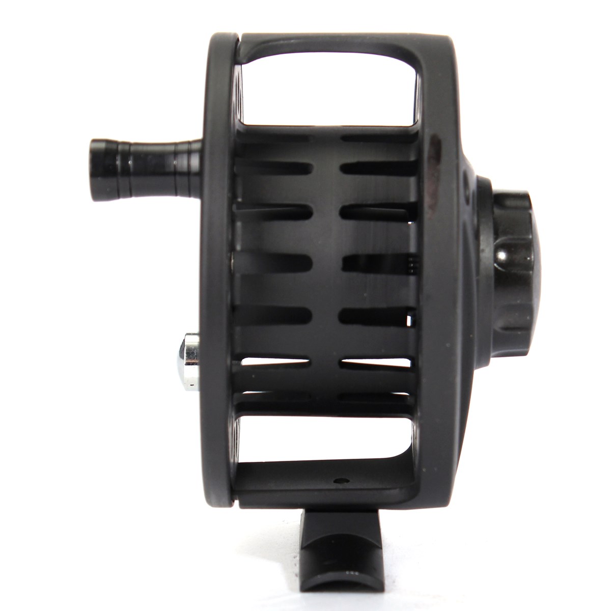new aluminum frame coil spool 2+1bn right or left hand 74mm diameter black die large arbor bait casting fly fishing reel tackle
