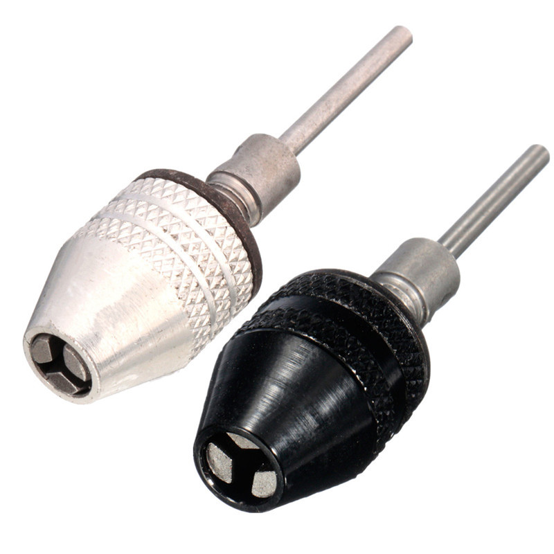 new arrival 2pcs/set mini electric grinder keyless drill chuck 0.3-4mm with 3mm shaft for dremel hand drills tools new arrival 2pcs/set mini electric grinder keyless drill chuck 0.3-4mm with 3mm shaft for dremel hand drills tools