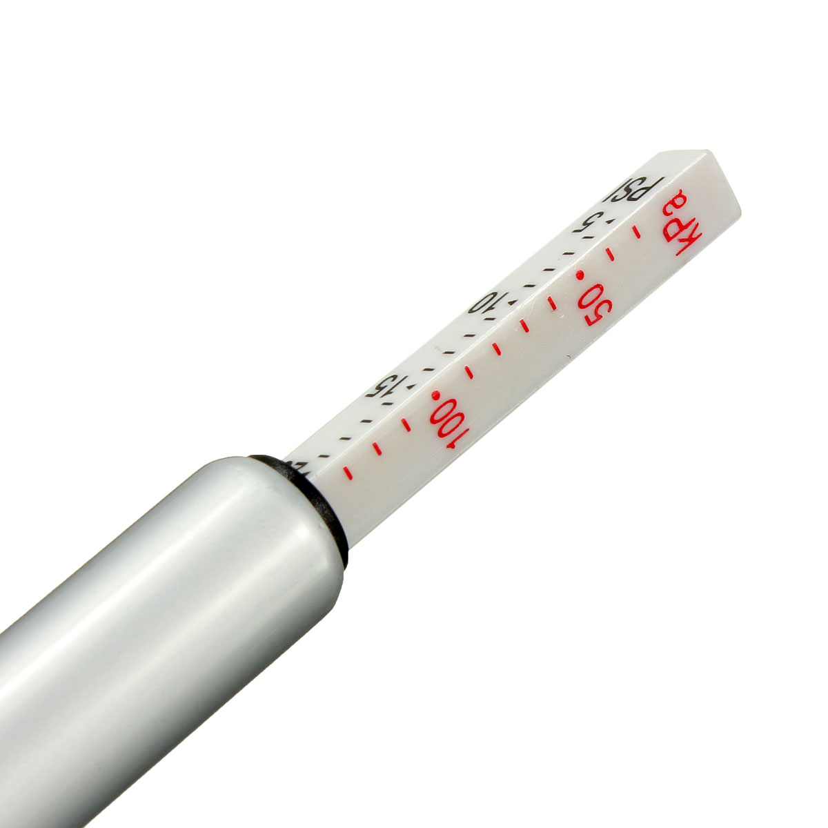 new arrival mini silvery car bike motorcycle tyre tire air pressure test meter gauge pen tool 50-350kpa 5-50 psi