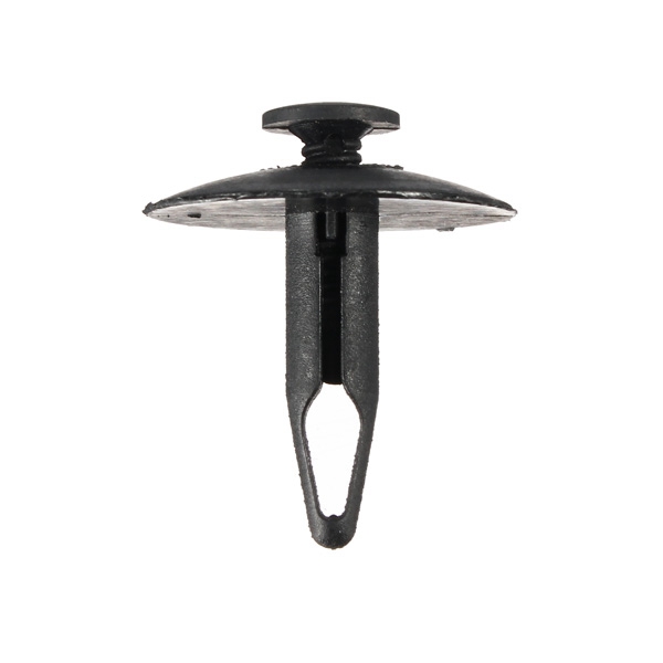 new arrvial!!!10pcs 6mm hole black plastic rivet interior trim panel retainer screw fit clips excellent quality