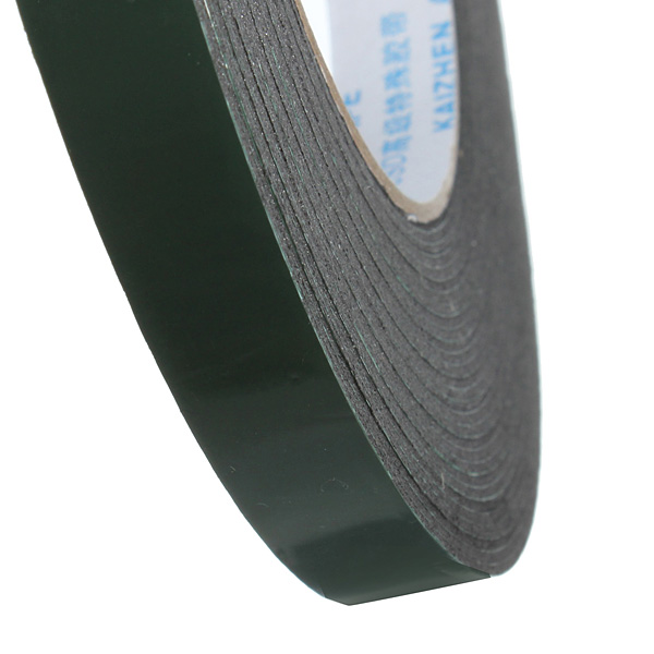 new arrvial!!! 12mm x 10m black super strong permanent double sided self adhesive foam car trim body tape excellent quality new arrvial!!! 12mm x 10m black super strong permanent double sided self adhesive foam car trim body tape excellent quality