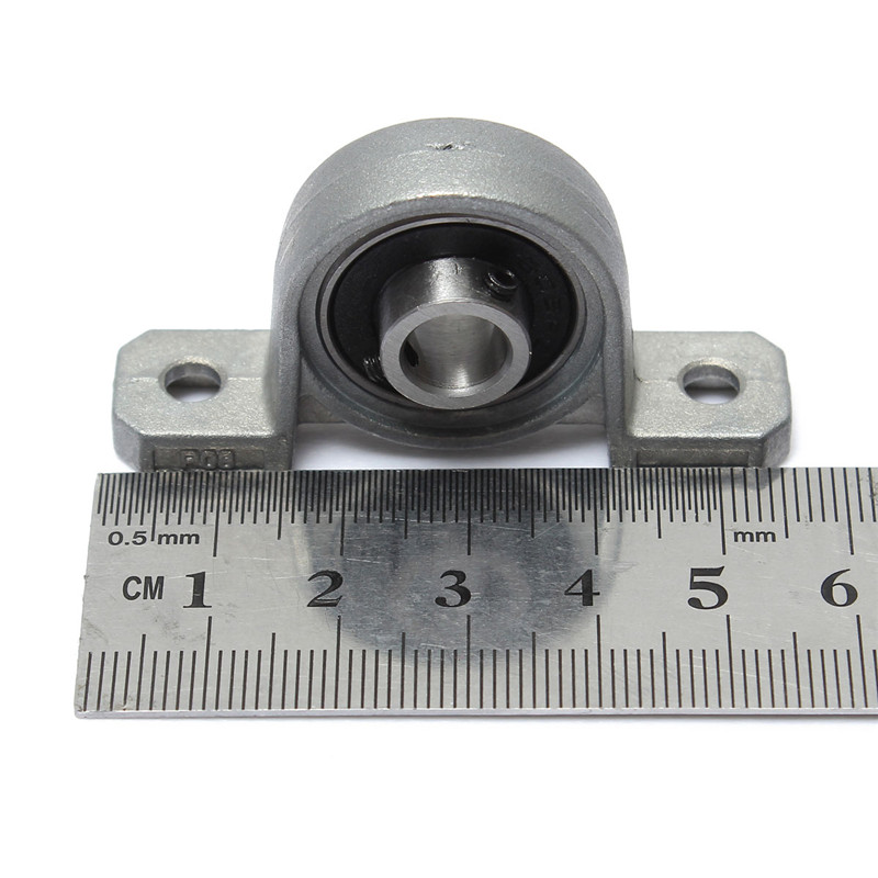 new arrvial!!! 1pc kp08 8mm bore diameter self align mounted pillow block bearing zinc alloy excellent quality