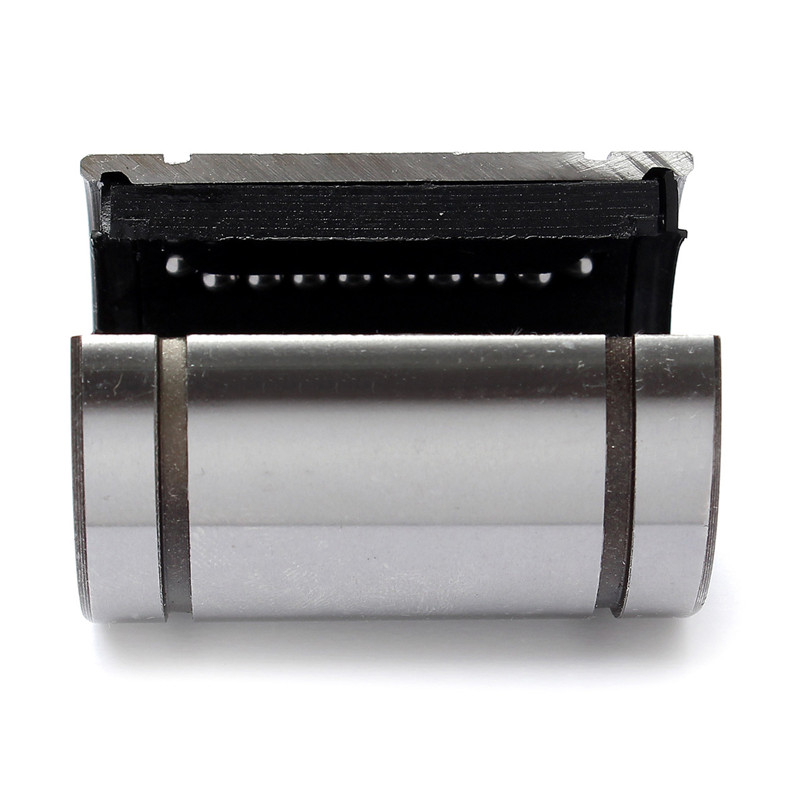new arrvial!!! 1x 1pc lm20uuop 20mm shaft round open type linear ball bearing steel silver new