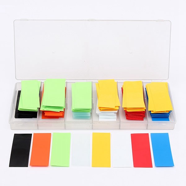 new arrvial!!! 280pcs colorful 29.5mm 18.5mm pvc heat shrink tubing tube for 18650 18500 battery insulation materials elements new arrvial!!! 280pcs colorful 29.5mm 18.5mm pvc heat shrink tubing tube for 18650 18500 battery insulation materials elements