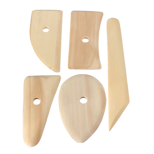 new arrvial!!! 5pcs clay sculpture sculpting tool wooden potters ribs set school art supplies new arrvial!!! 5pcs clay sculpture sculpting tool wooden potters ribs set school art supplies