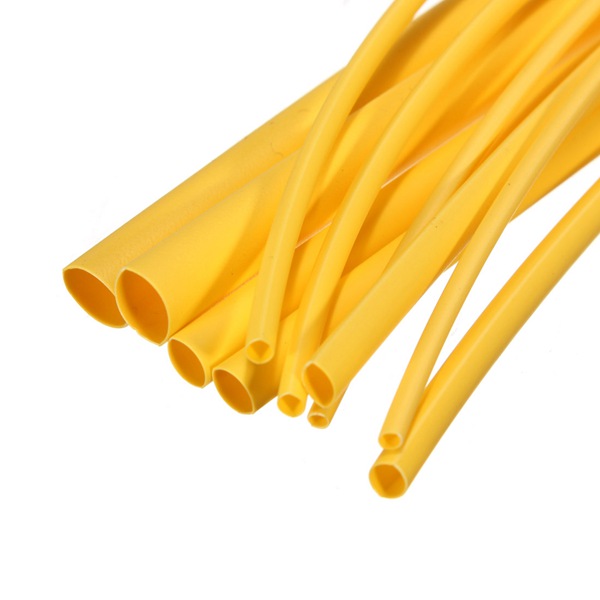 new arrvial!!! 70 pcs flame retardant durable 7 color assorted colors ratio 2:1 polyolefin heat shrink tubing tube kits