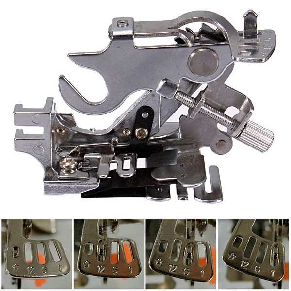 new arrvial!!! generic sewing machine ruffler presser foot for brother babylock white low shank