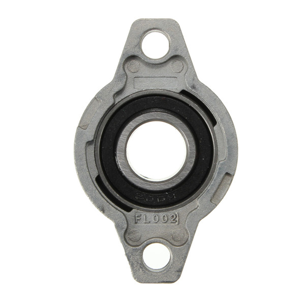 new arrvial! kfl002 15mm metal miniature pillow block flange rhombic bearing zinc alloy excellent quality