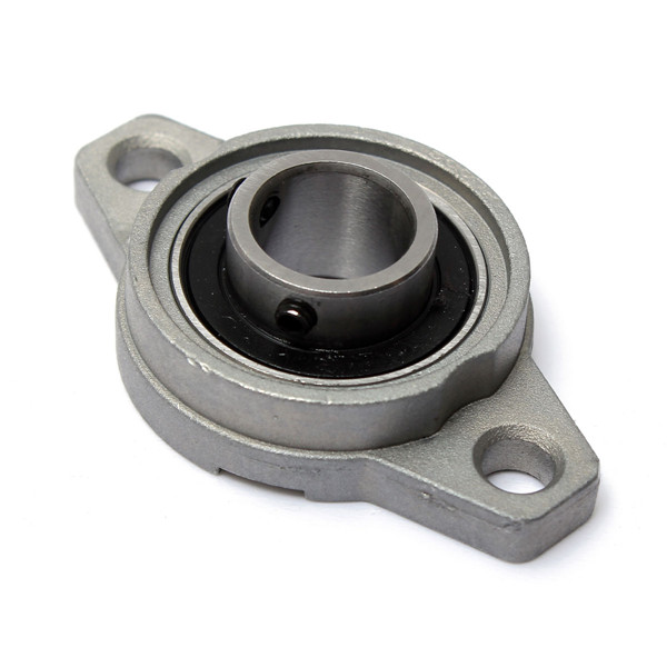 new arrvial! kfl002 15mm metal miniature pillow block flange rhombic bearing zinc alloy excellent quality
