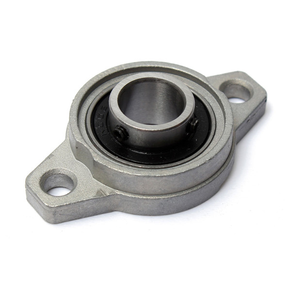 new arrvial! kfl002 15mm metal miniature pillow block flange rhombic bearing zinc alloy excellent quality