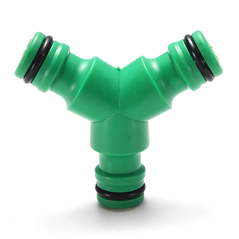 new arrvial!! plastic y-piece 3 ways water hose pipe tube connector joiner air water splitter excellent quality