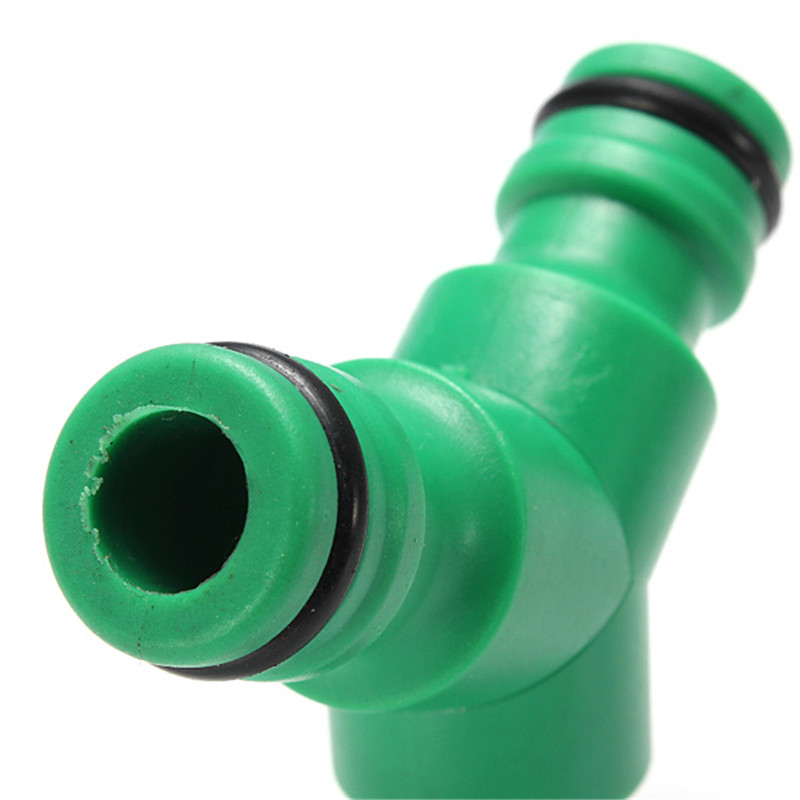 new arrvial!! plastic y-piece 3 ways water hose pipe tube connector joiner air water splitter excellent quality