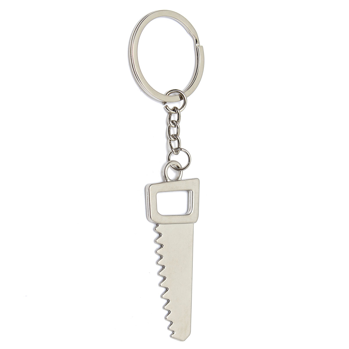 new cute mini metal keyring keychain hand tool of rip saw keyfob key ring gift