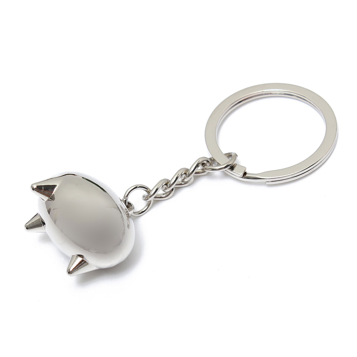 new cute mini pig pendant keyring ring keyfob keychain love gift pocket silver