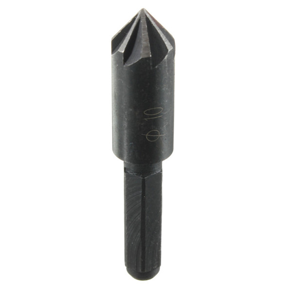 new high standard best promotion hcs 10mm countersink drill bit set 7 flute counter sink chamfer cutter 1/4" hex shank new high standard best promotion hcs 10mm countersink drill bit set 7 flute counter sink chamfer cutter 1/4" hex shank
