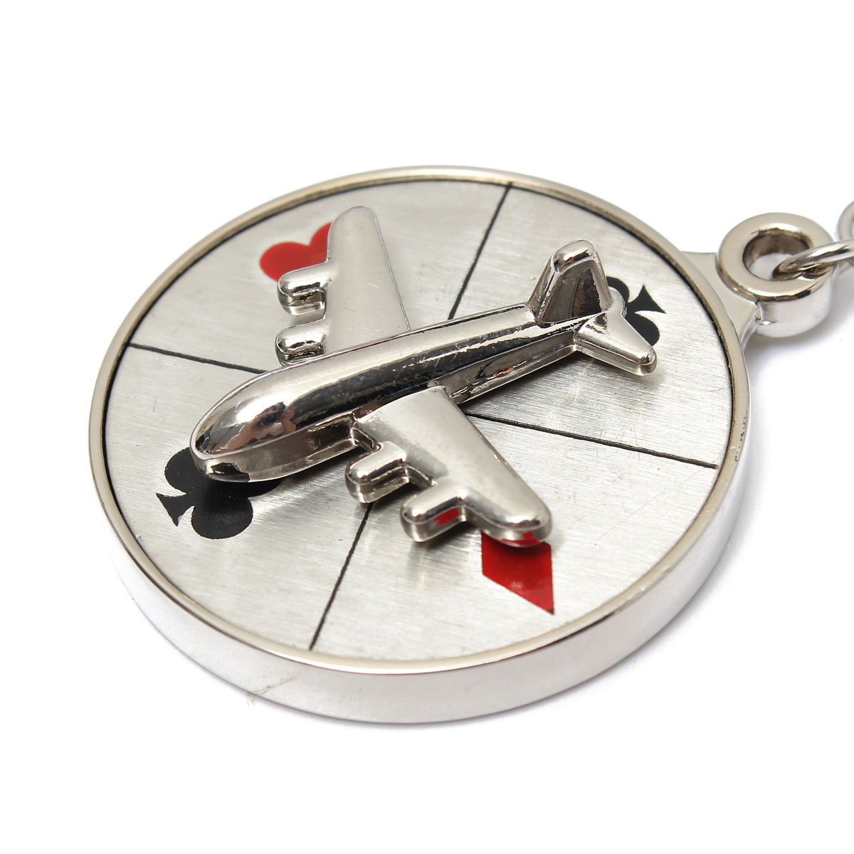new mini aircraft airplane model metal pendant keyring keyfob keychain for creative gift