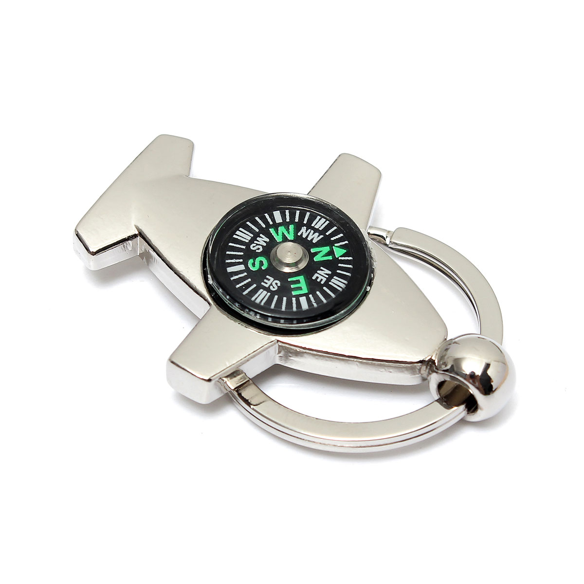new mini aircraft model metal pendant key ring keyfob keychain for creative gift