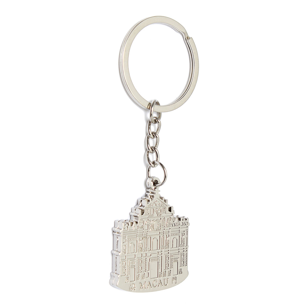 new mini building model metal key ring keyfob keychain for creative gift pocket bag