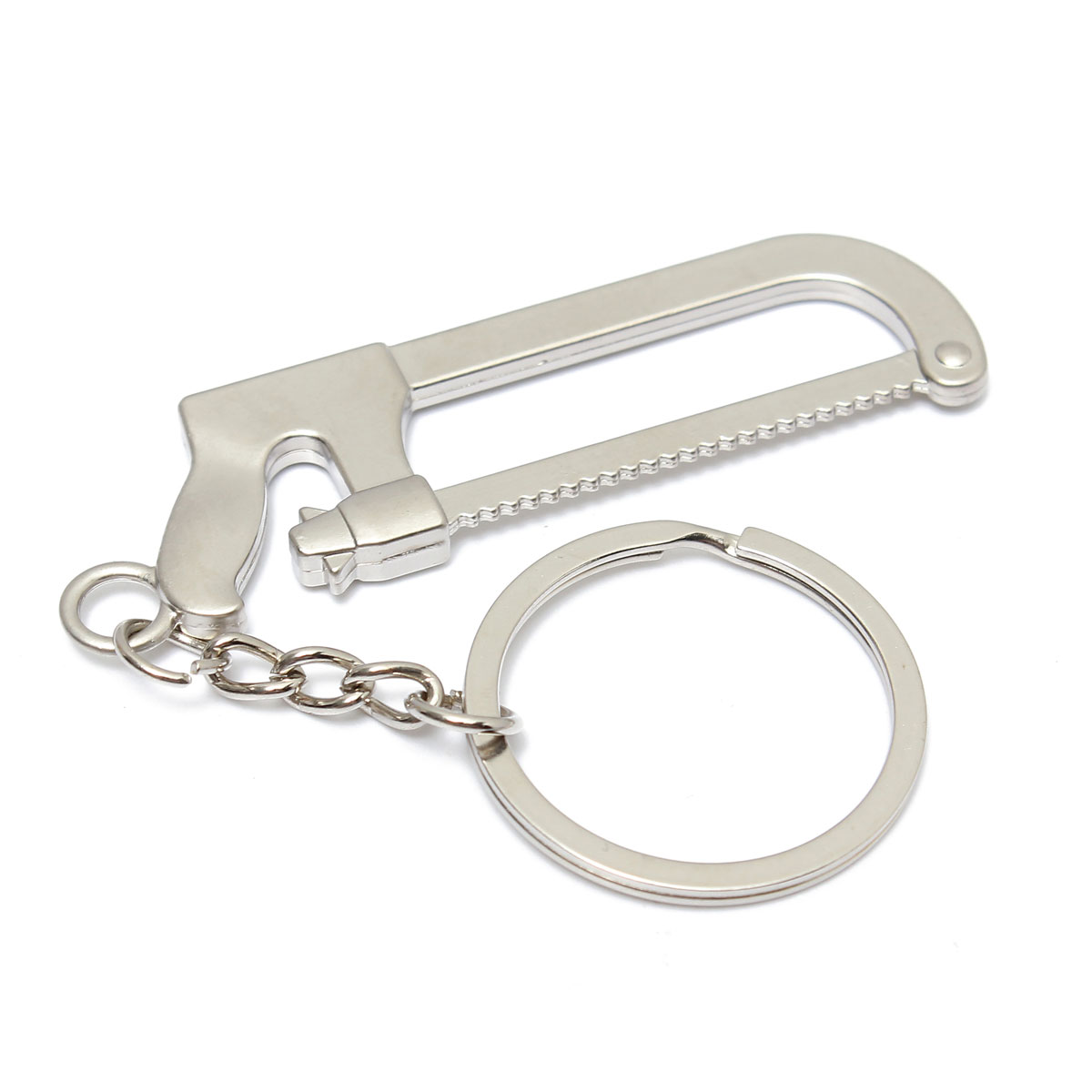 new mini hacksaw shaped metal pendant keyring key ring keyfob keychain for creative gift new mini hacksaw shaped metal pendant keyring key ring keyfob keychain for creative gift