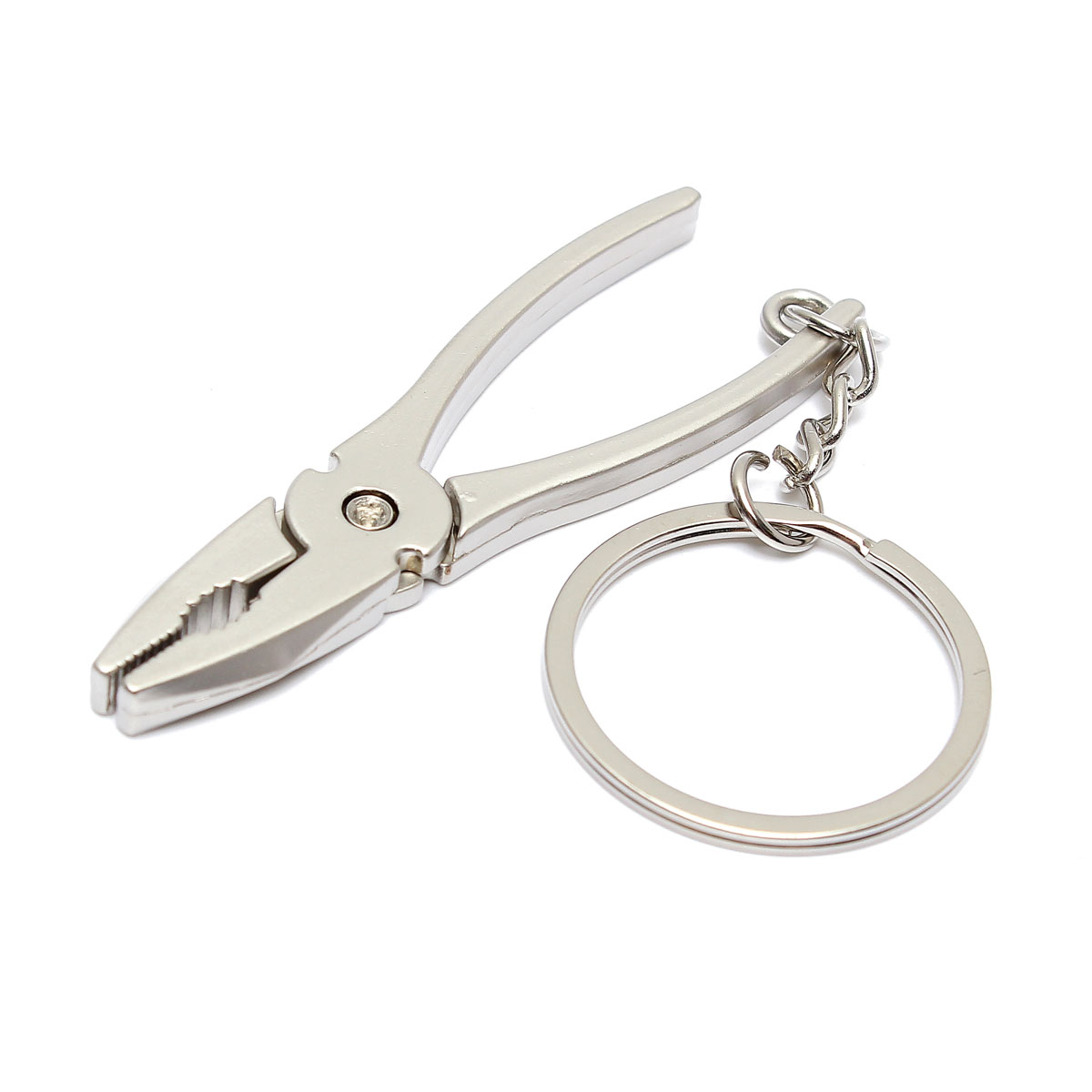 new mini plier shaped metal pendant keyring key ring keyfob keychain for creative gift
