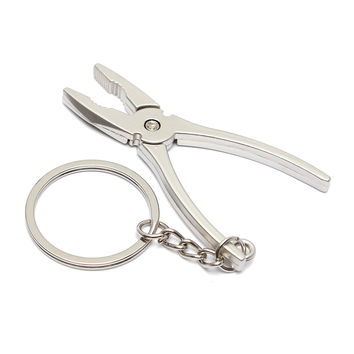 new mini plier shaped metal pendant keyring key ring keyfob keychain for creative gift