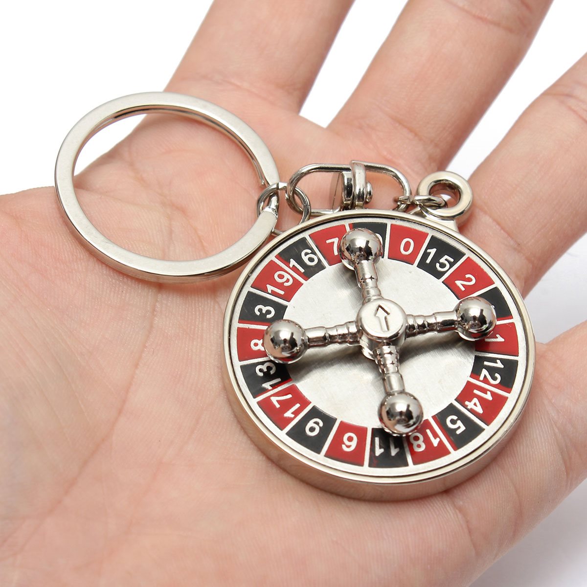 new model metal keychain key ring keyfob for creative gift pocket bag zinc alloy