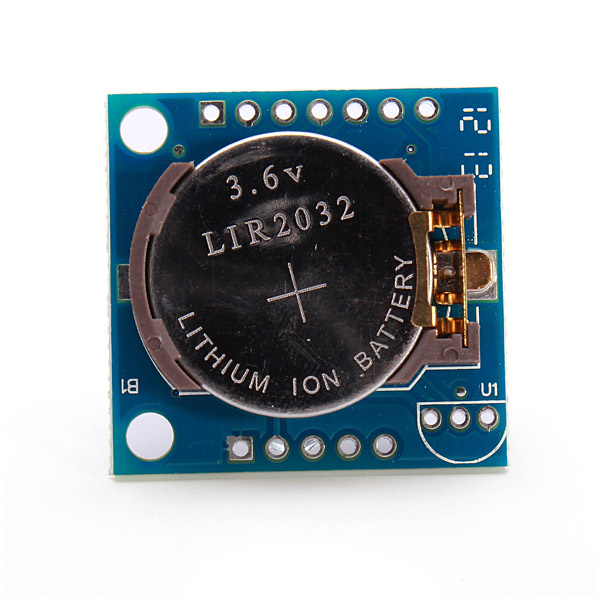 new rtc i2c at24c32 ds1307 real time clock module board for arduino with a battery 27 x 28 x 8.4mm new rtc i2c at24c32 ds1307 real time clock module board for arduino with a battery 27 x 28 x 8.4mm