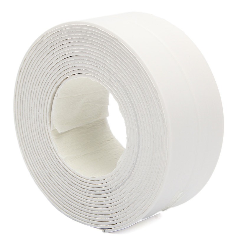 new special offer bath wall floor waterproof 38mm x 3.35m white sink edge trim kitchen sealing strip new special offer bath wall floor waterproof 38mm x 3.35m white sink edge trim kitchen sealing strip