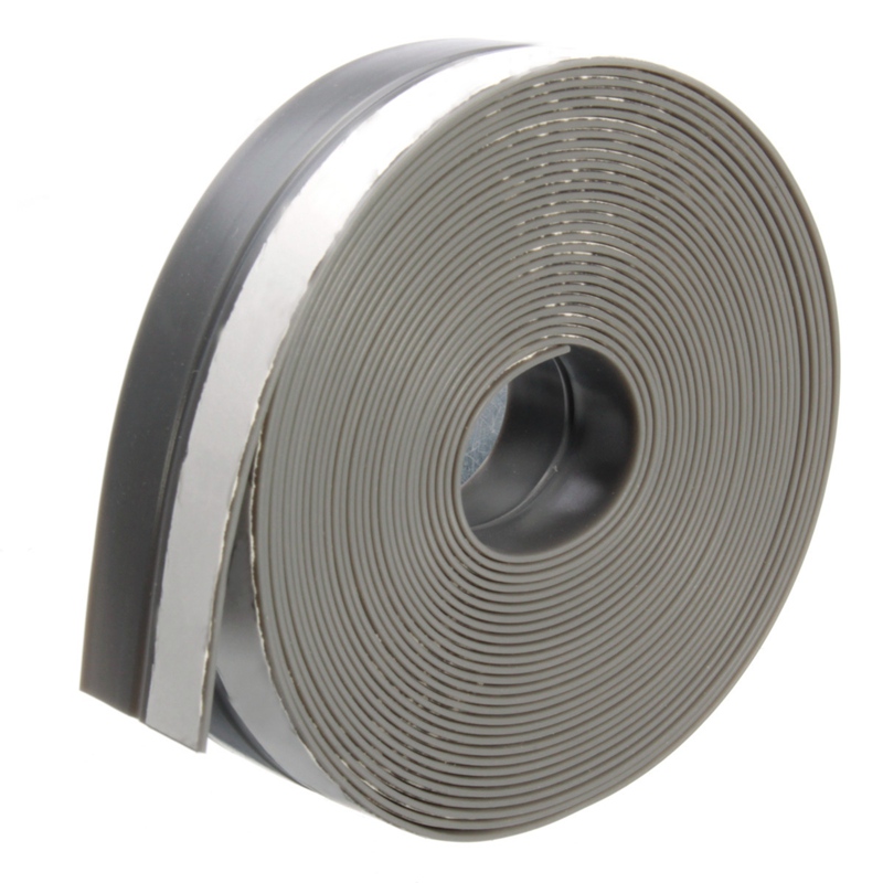 newest 5 meters 25mm self adhesive draught excluder strip window door sealing tape adhesive tape rubber weather strip 5 colors