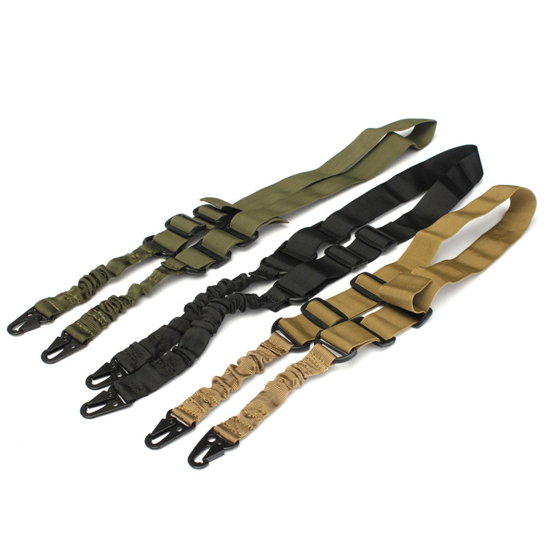 nylon multi-function adjustable two point tactical rifle sling hunting gun strap outdoor airsoft mount bungee system kit nylon multi-function adjustable two point tactical rifle sling hunting gun strap outdoor airsoft mount bungee system kit