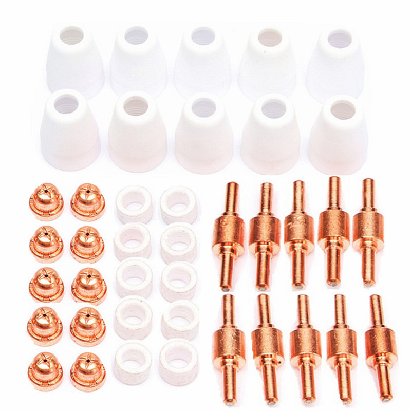 selling 40pcs lg-40 pt-31 lgk-40 ct-312 cut40 50 pilot arc plasma cutter torch machine consumables kits selling 40pcs lg-40 pt-31 lgk-40 ct-312 cut40 50 pilot arc plasma cutter torch machine consumables kits