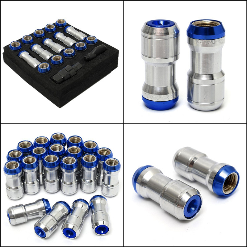 the best quality 20pcs/set navy blue universal 45mm wheel extended dust cap lug nuts m12x1.25/m12x1.5 the best quality 20pcs/set navy blue universal 45mm wheel extended dust cap lug nuts m12x1.25/m12x1.5
