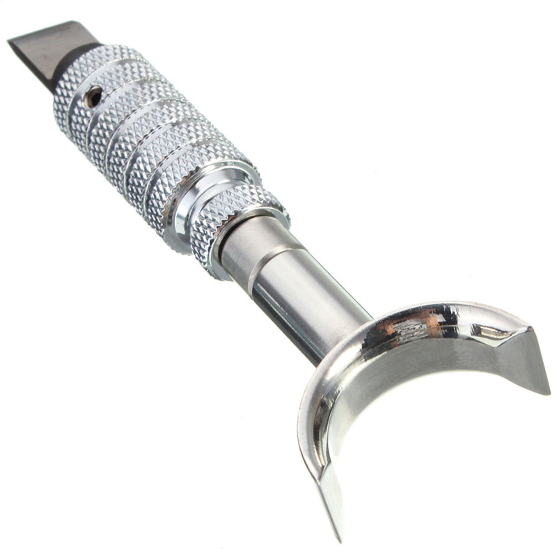 top adjustable leather craft deluxe leather carving swivel rotary knife blade bearings tool set