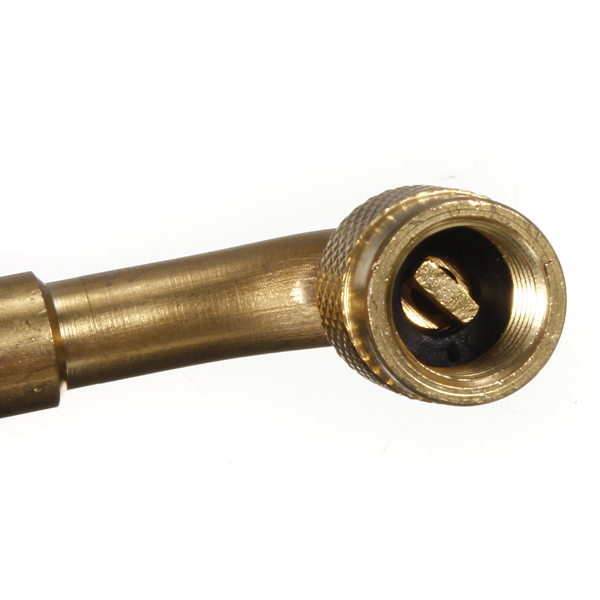 universal chrome copper brass tubeless wheel tire valve stem extensions 90 degree with dust cap gold