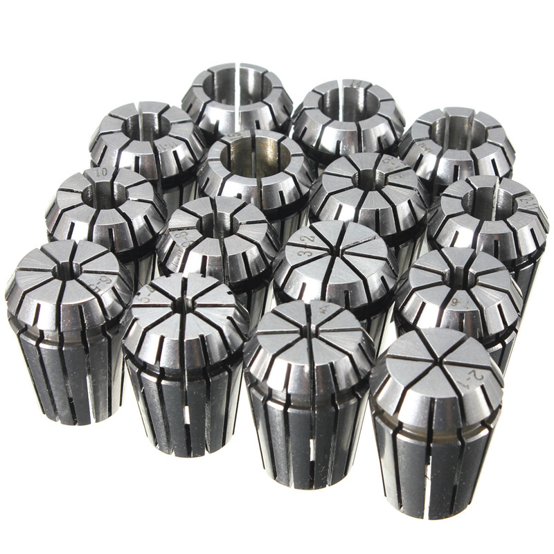 useful 15pcs/set (2mm-16mm) er25 precision spring collet for lathe chuck for cnc milling engraving machine useful 15pcs/set (2mm-16mm) er25 precision spring collet for lathe chuck for cnc milling engraving machine