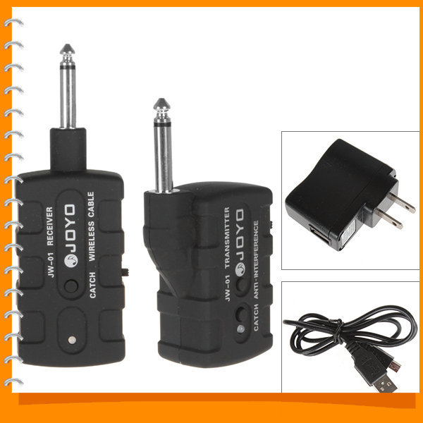2.4ghz blue tooth rechargeable digital wireless cable instrument guitar audio transmitter & receiver