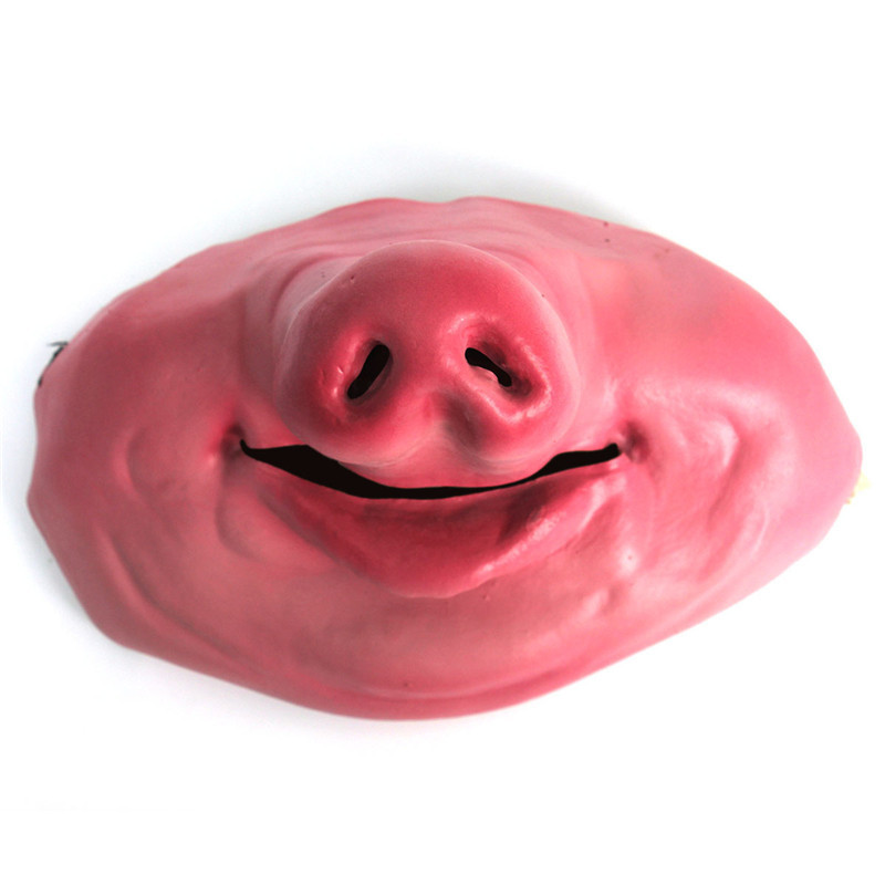 2015 fashion design funny half face masks costume party theater prop latex rubber comical mask cosplay halloween