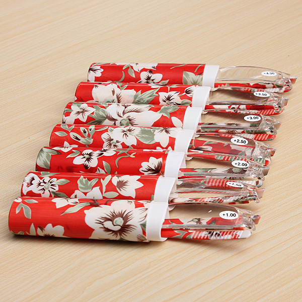 2015 new new design unisex trendy rimless plastic reading glasses presbyopic glasses case +1.0 1.5 2.0 2.5 3.0 3.5 4.0