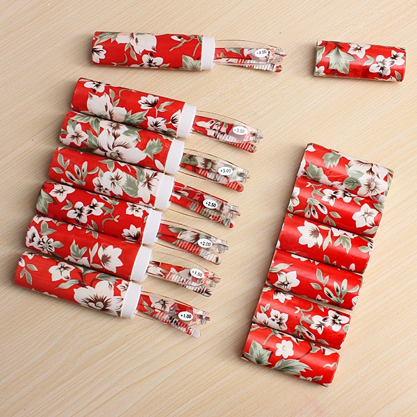 2015 new new design unisex trendy rimless plastic reading glasses presbyopic glasses case +1.0 1.5 2.0 2.5 3.0 3.5 4.0
