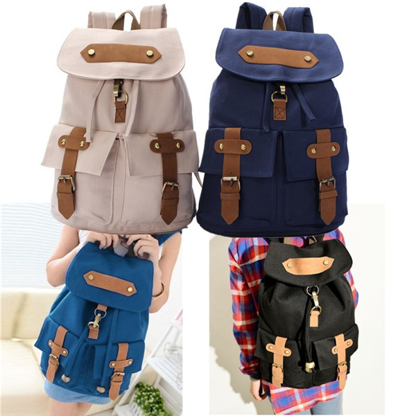 2015 new stylish fashion women vintage canvas satchel backpack rucksack shoulder school bag 2015 new stylish fashion women vintage canvas satchel backpack rucksack shoulder school bag
