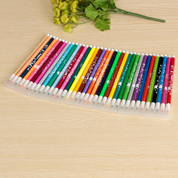 36pcs/set est and newest colors set watercolor pens kit cute drawing pen washable ink maker fit for children
