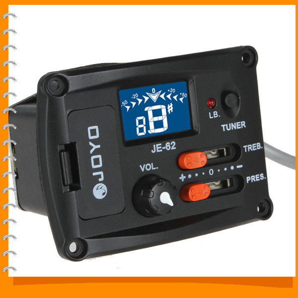 joyo je-62 digital ukulele eq equalizer pickup ukelele pick ups tuner accessories with led indicator joyo je-62 digital ukulele eq equalizer pickup ukelele pick ups tuner accessories with led indicator